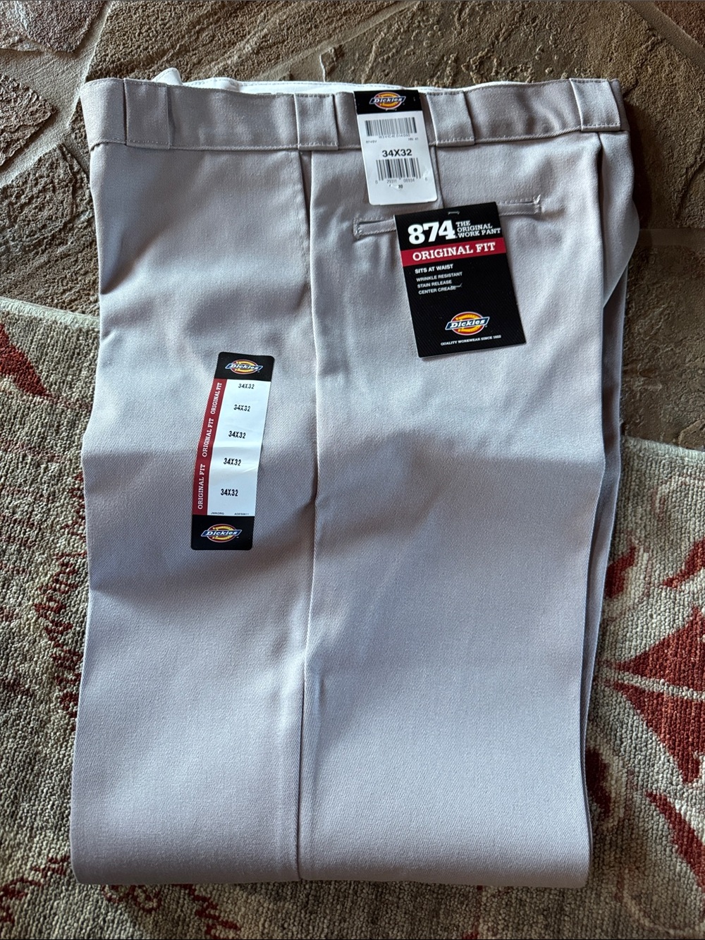 Dickies Men’s Work Pants in Light Gray